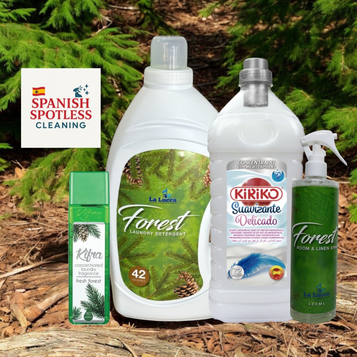 Forest 4 Piece Household Bundle