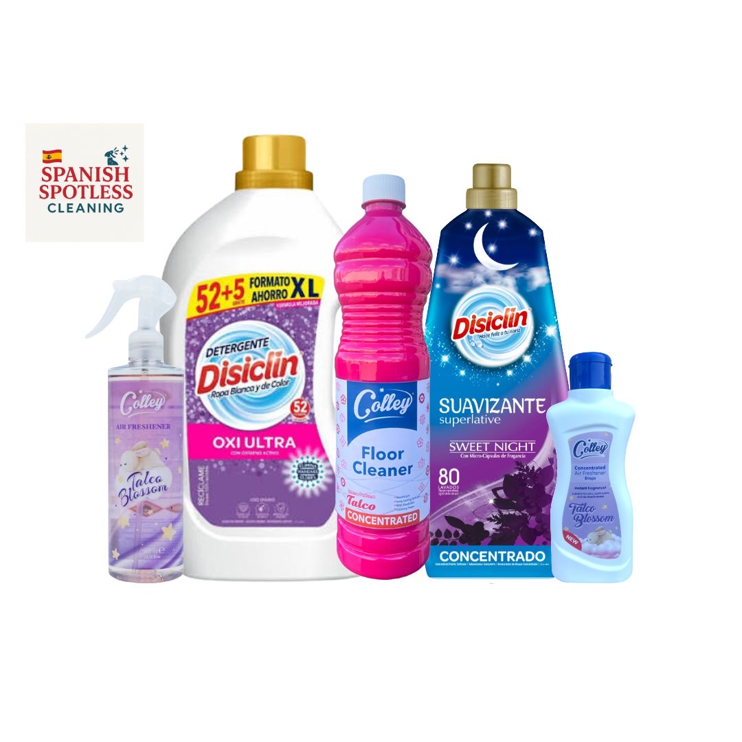 Disicilin & Colley Talco Blossom Nights 5 Piece Cleaning Bundle