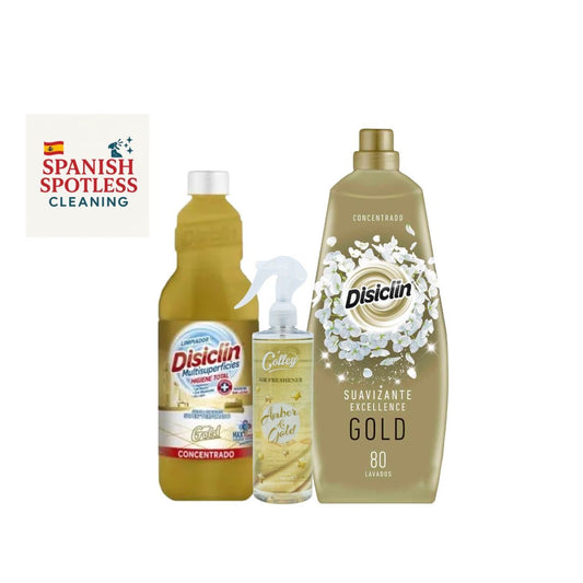 Disicilin & Colley Golden 3 Piece Cleaning Bundle